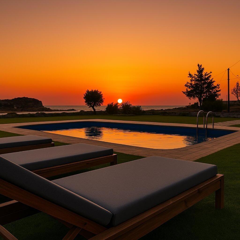 Panorama Apartment Elafonisi Bagian luar foto